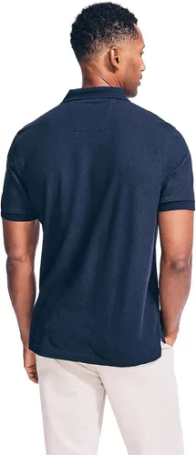 Miniatura 175 de Nautica playera polo clásica de mangas cortas, color sólido, para hombre