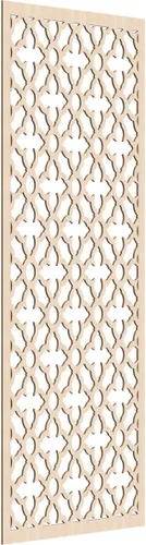 Miniatura 118 de Madison Paneles de pared decorativos de madera con calado, 9 3/8 pulgadas de ancho x 24 3/8 pulgadas de alto x 3/8 de alto, roble rojo rojo (Red Oak)