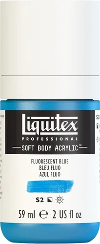 Miniatura 127 de Liquitex Professional Soft Body - Pintura acrílica, botella de 2 onzas (59 ml), blanco titanio Titanio Blanco