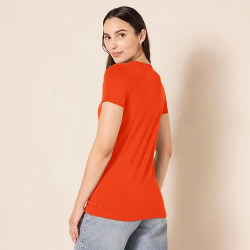 Miniatura 71 de Amazon Essentials Women's Regular-Fit Short-Sleeve Crewneck T-Shirt