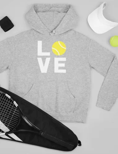 Miniatura 4 de Sudadera de tenis con capucha para mujeres y adolescentes
