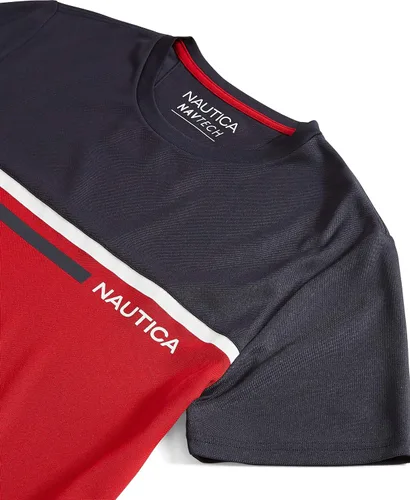 Miniatura 3 de Nautica Camiseta Navtech Colorblock para hombre