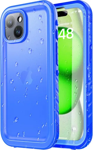 Miniatura 15 de SPORTLINK Funda para iPhone 15 Pro Max, IP68 resistente al agua, protección militar, cuerpo completo, resistente, a prueba de golpes, sellado 360, a