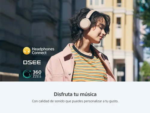 Miniatura 3 de Sony WH-CH520 Los mejores auriculares inalámbricos Bluetooth sobre la oreja con micrófono para llamadas y control de voz, hasta 50 horas de duración