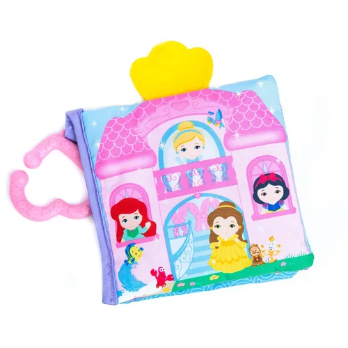 Miniatura 4 de Disney Kids Preferred Baby Princess - Libro suave con mordedor y páginas arrugadas, libro de imágenes para recién nacidos