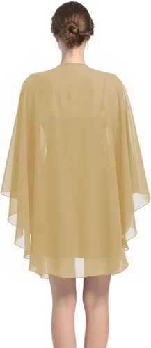 Miniatura 4 de Baoqiya Chales y envolturas de gasa para fiesta de boda, bufanda para mujer, vestido de noche nupcial en vestidos de ocasiones especiales