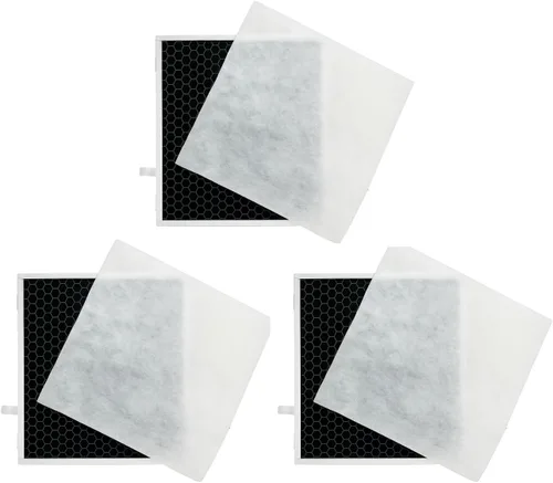 Nispira Filtro de carbón activado HEPA 3 en 1 Vital 100-RF para purificador de aire Levoit Vital 100 | Elimina humo, polvo, compuestos orgánicos