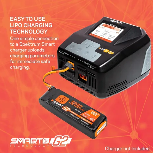Miniatura 3 de Spektrum 11.1V 3200mAh 3S 30C Smart LiPo G2: IC3, SPMX323S30