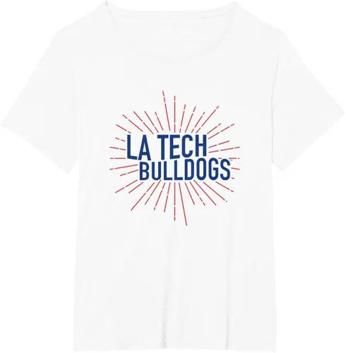 Miniatura 14 de Camiseta Louisiana Tech Bulldogs Burst, Blanco