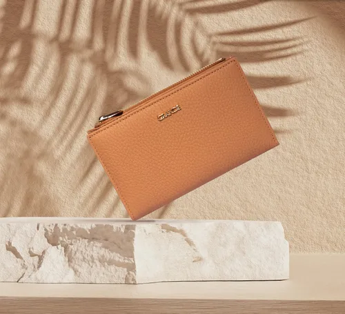 Miniatura 45 de Grande -2804 Cartera para mujer, Naranja, Minimalista