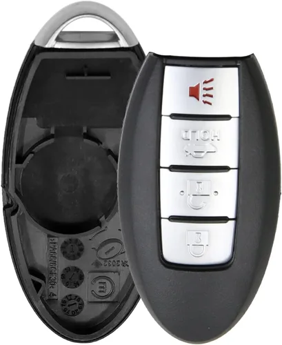 Uxcell 4 botones sin cortar, estuche de reemplazo para llave fob de inserción, control remoto KR55WK48903 para Nissan Altima 2007-2012 Maxima