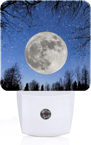 Miniatura 18 de Luz nocturna de camiones de dibujos animados, luces nocturnas enchufables con sensor de atardecer a amanecer para escaleras, pasillo, dormitorio