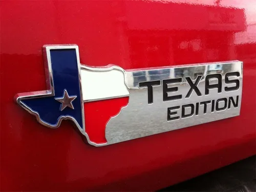 Miniatura 6 de Muzzys Insignia de emblema XL Texas Edition se adapta a la puerta trasera F150 F250 F350, universal para Ram Tundra, Tacoma, F150, Silverado, Titán