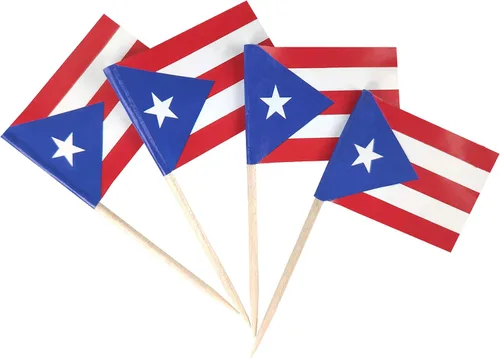 Miniatura 38 de JBCD Bandera afroamericana con palillo de dientes panafricano, mini banderas negras de liberación para cupcakes, 200
