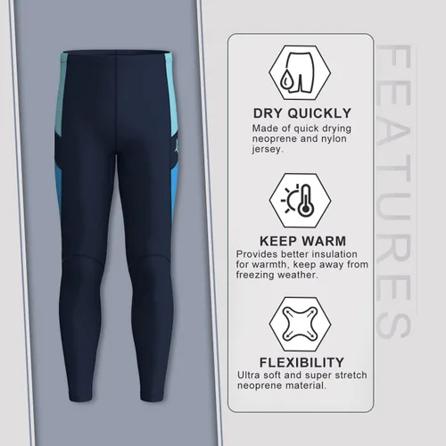 Miniatura 2 de GoldFin Pantalones cortos de neopreno para hombres y mujeres, pantalones de neopreno de 0.069 pulgadas/0.118 pulgadas para deportes acuáticos, surf