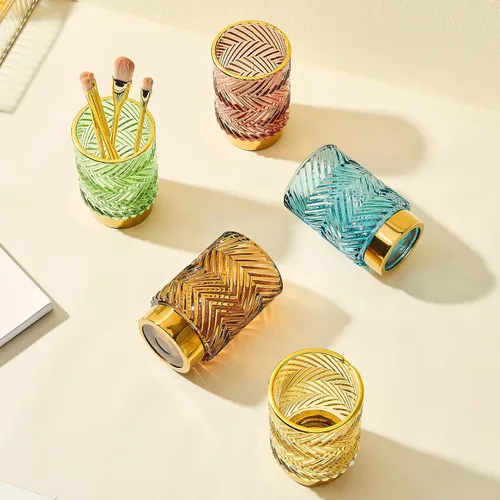 Miniatura 6 de Organizador de brochas de maquillaje, soportes para cepillos de dientes, soporte para lápices de escritorio, taza multifuncional para pinceles