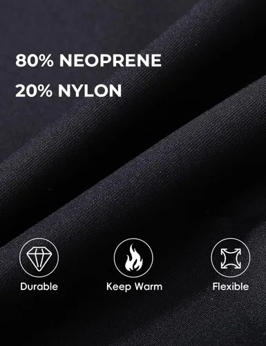 Miniatura 2 de Trajes de neopreno Lemorecn para hombre de 3/2 mm, traje de buceo de cuerpo entero Hombres 0.118 in Negro+Azul