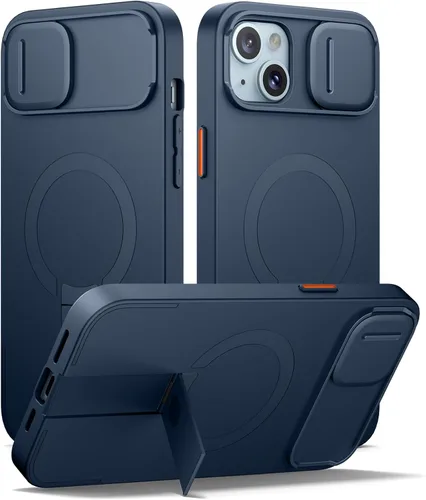 Miniatura 100 de SURITCH - Funda para iPhone 17 Pro Max con cubierta de control de cámara, cubierta para cámara y soporte ajustable, compatible con MagSafe, a prueba