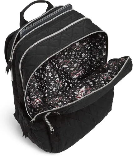 Miniatura 5 de Vera Bradley Mochila Campus XL Performance Twill para mujer, Negro