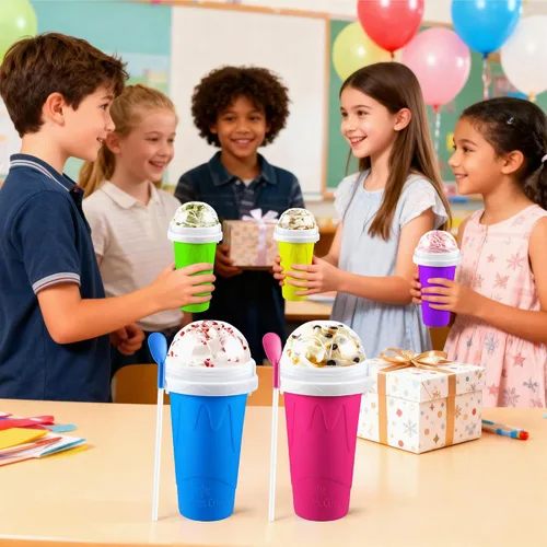 Miniatura 5 de tgosomt Vaso para granizar, tazas geniales para hacer granizos, cosas divertidas y geniales, regalos de elefante blanco, regalos de fiesta, regalos