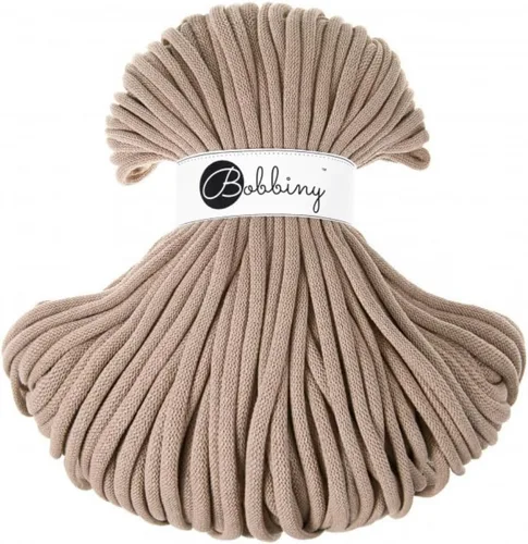 Miniatura 21 de Bobbiny - Cordón trenzado jumbo de 9 mm para macramé (color rojo vino), 108 yardas/330 pies