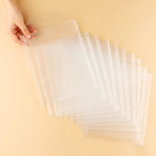Miniatura 9 de 10 bolsillos de plástico transparente y hojas magnéticas de goma suave, juego de hojas de almacenamiento magnéticas para almacenamiento de troqueles