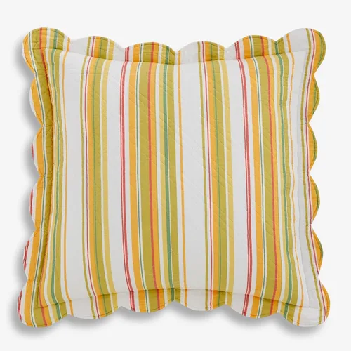 Miniatura 54 de BrylaneHome Almohada cuadrada Florence - Flor antigua