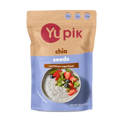 Miniatura 7 de Yupik Semillas de chía negra cruda, 2.2 libras (35.2 onzas), sin gluten, kosher, veganas, semillas naturales, superalimento a base de plantas, rico