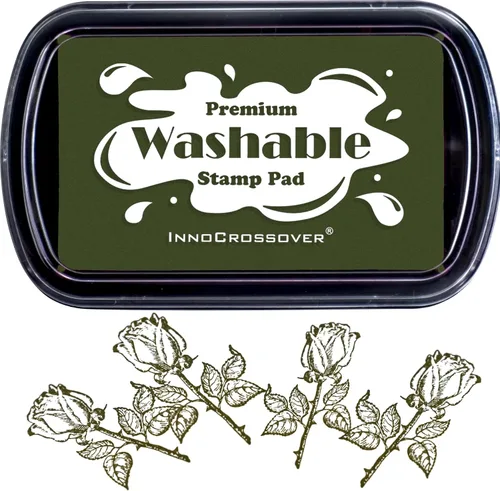 Miniatura 14 de Almohadilla de tinta lavable, las mejores almohadillas de sello para niños, manualidades para niños, kit de huellas de patas, kit de huellas