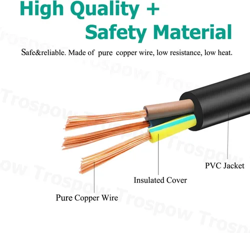 Miniatura 5 de Cable de alimentación de repuesto para LG LCD LED Smart TV 32LB5600 32LN570B 42LN5400 55GA6400 65LB6190 42LB5600 42LN5700 50LF6000-UB 50LN5100-UB