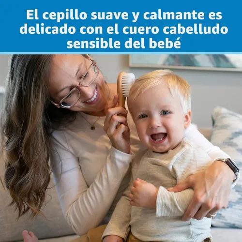 Miniatura 6 de Kit de Esenciales para el Cuidado del Bebé de Dr. Brown, Tijeras para Uñas con Estuche, Aspirador Nasal, Cepillo y Peine para Caspa de Cuna, Libre