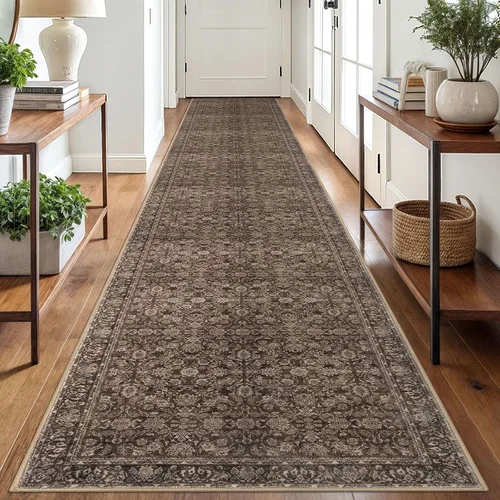 Miniatura 132 de SIILOOM Alfombra antideslizante de pasillo moderna de 2 x 5, súper suave, para pasillos, decoración para cocina, alfombras para pasillos sin 2-Verde