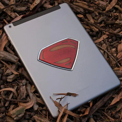 Miniatura 4 de Fan Emblems Pegatina cromada para coche Superman - Batman v Superman: Dawn of Justice Logo