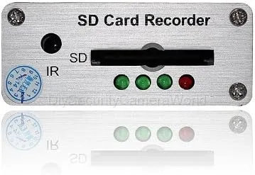 Miniatura 4 de Mini HD 1 canal Super-Smart Mini DVR, tarjeta SD de la ayuda, compresión video H.264/H.265 en tiempo real