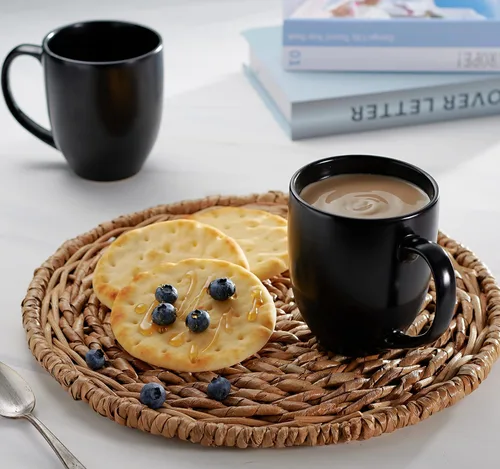 Miniatura 2 de Godinger Juego de tazas de café, taza de café grande, taza de té, bebidas calientes, tazas grandes, 16 onzas, juego de 4