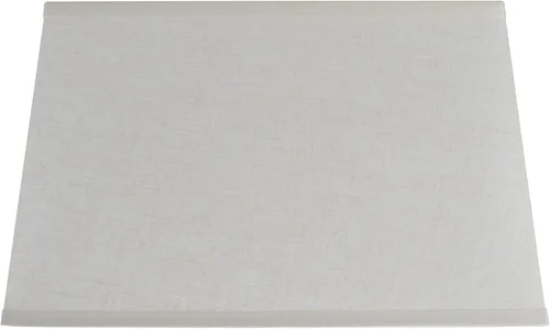 Miniatura 10 de Aspen Creative 32036 Pantalla de lámpara rectangular de estilo transicional con construcción de araña de forma rígida en color blanco hueso, 14