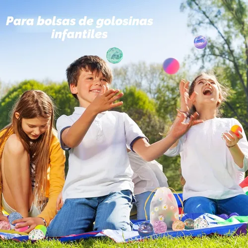 Miniatura 6 de Bolas hinchables para niños, 20 piezas, 5 estilos, 1.260 in, surtidas, con bolsa de almacenamiento para recuerdos de fiesta de cumpleaños