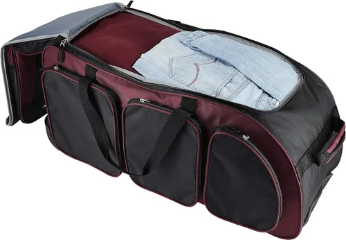 Miniatura 3 de Travelers Club Xpedition 30 Inch Multi-Pocket Upright Rolling Duffel Bag