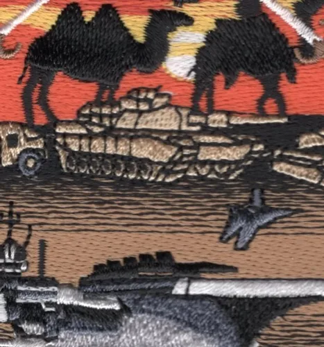 Miniatura 2 de Parche de veterano de la Operación Libertad Iraquí de las Fuerzas Armadas