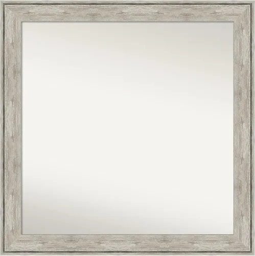 Miniatura 71 de Amanti Art Espejo de baño plateado para sobre fregadero, 28 x 47 pulgadas, espejo rectangular de plata imperial, marco de madera tradicional de gran