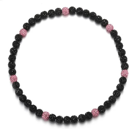 Miniatura 28 de Collar de Cadena de Béisbol con Perlas para Hombres, Regalos de Collar de Béisbol de la Colección Bling Ice para Niños, Collar de Accesorios