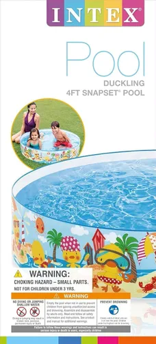 Miniatura 3 de Intex 58477EP Piscina de patitos a presión de 4' x 10