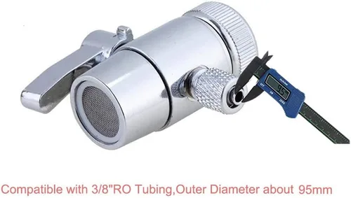 Miniatura 3 de Válvula desviadora de grifo con rosca hembra aireador M22, adaptador de grifo para tubería, conector de grifo para desviación de agua, grifo