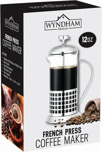 Miniatura 3 de Wyndham House™ Cafetera de prensa francesa de 12 oz