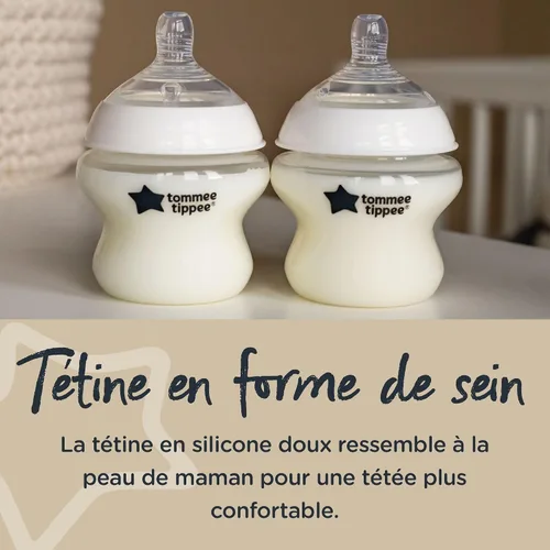 Miniatura 6 de Tommee Tippee Biberón Closer to Nature 2 X 260Ml Pp Decorado Botella