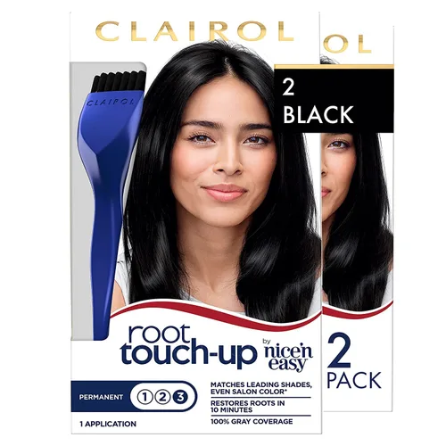 Miniatura 53 de Clairol Nice'n Easy Root Touch-Up - Tinte permanente para el cabello, color de cabello rubio oscuro 7, cobertura del 100 % de las canas, fácil 7