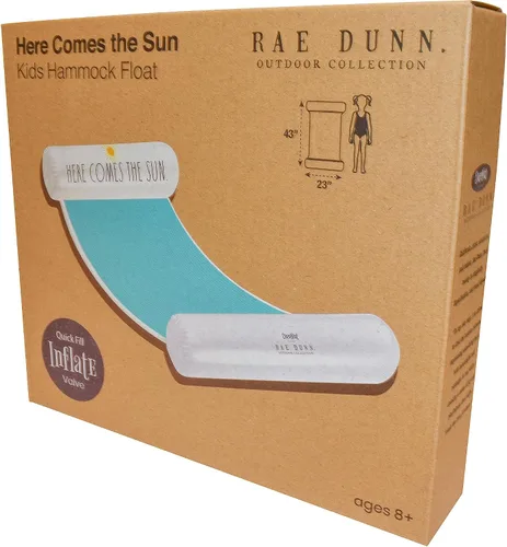 Miniatura 6 de Rae Dunn x CocoNut Float - Flotador de hamaca para niños, tamaño infantil, inflable, flotador de silla de montar y silla de descanso, versátil