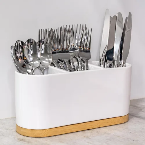 Miniatura 7 de DAILY RITMO® Soporte para cubiertos de encimera negro