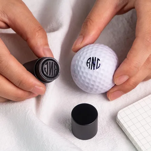 Miniatura 5 de STAMTECH Sello de pelota de golf personalizado: añade un toque personal a tu juego de golf con sello de pelota de golf reutilizable personalizado