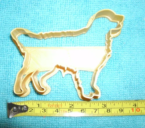 Miniatura 7 de CORTADOR DE GALLETAS PARA MASCOTAS PARA PERROS PARA RAZAS DE PERROS DE ORO RETRIEVER HECHO EN USA PR626